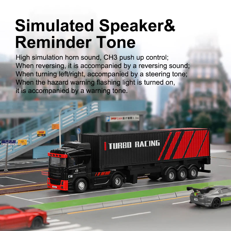 Hot Deal! RadioMaster Turbo Racing C50 1:76 Scale RC Semi - Truck for Enthusiasts