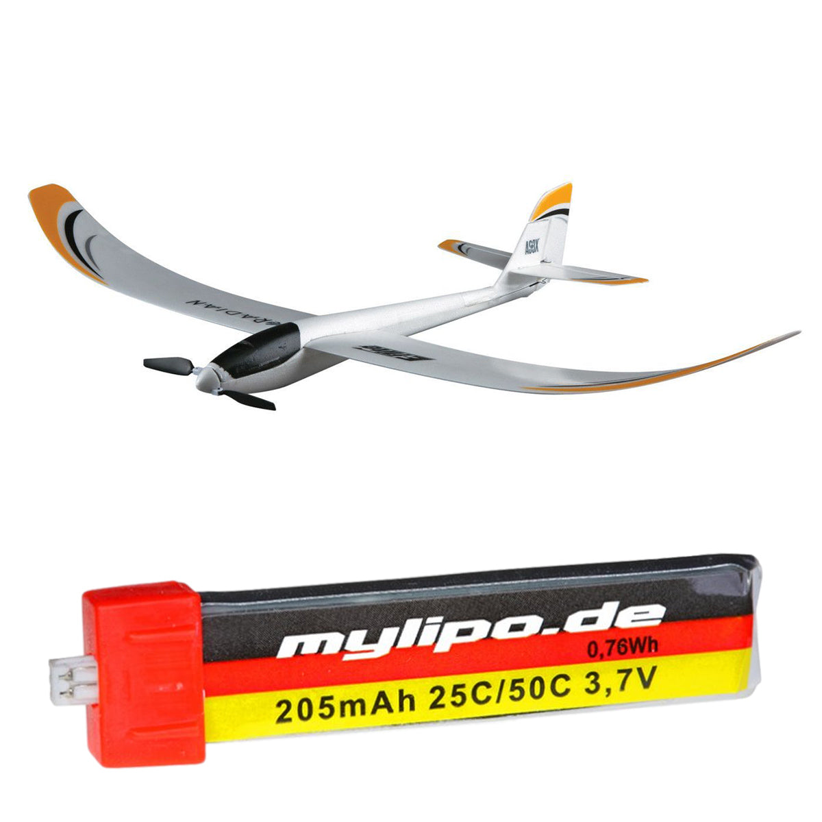 MMW [DG] 205mah High - performance Upgrade Battery for UMX Radian (EFLU2980)