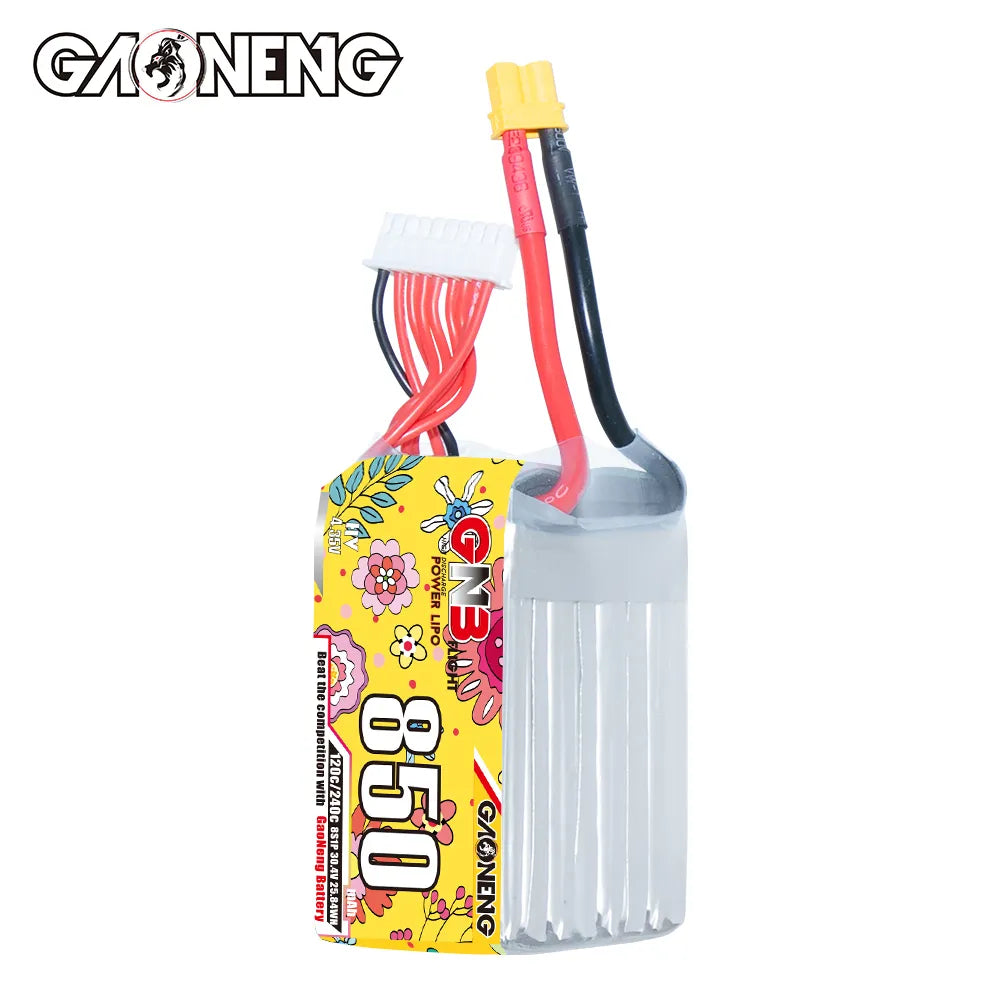 High - Energy GAONENG GNB 8S 30.4V 850mAh 120C XT30 LiPo Battery