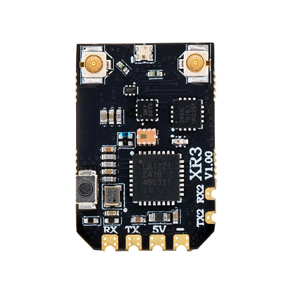 Hot! RadioMaster XR3 Nano ExpressLRS Receiver with Multi - Frequency Antenna Diversity