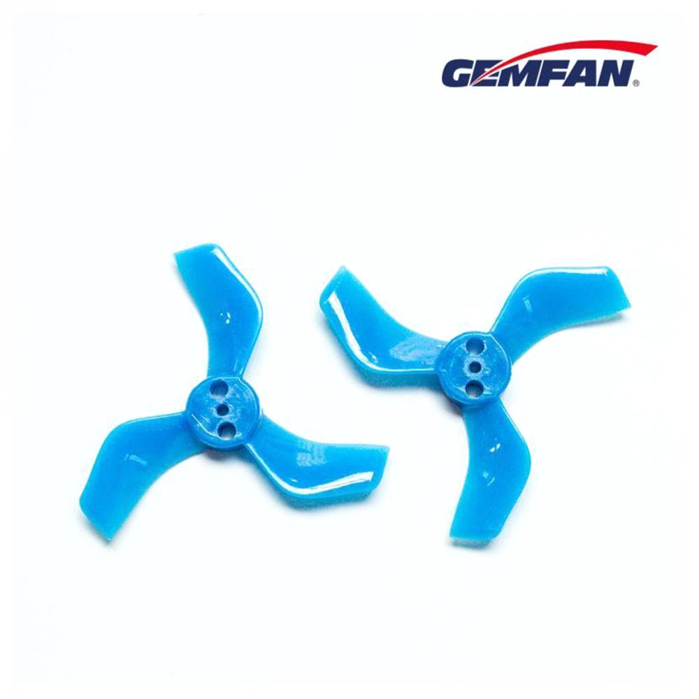 Gemfan 1635-3 40mm 3-Blade Whoop Propellers Sale! (4CW + 4CCW) 1.5mm Shaft T-Mount
