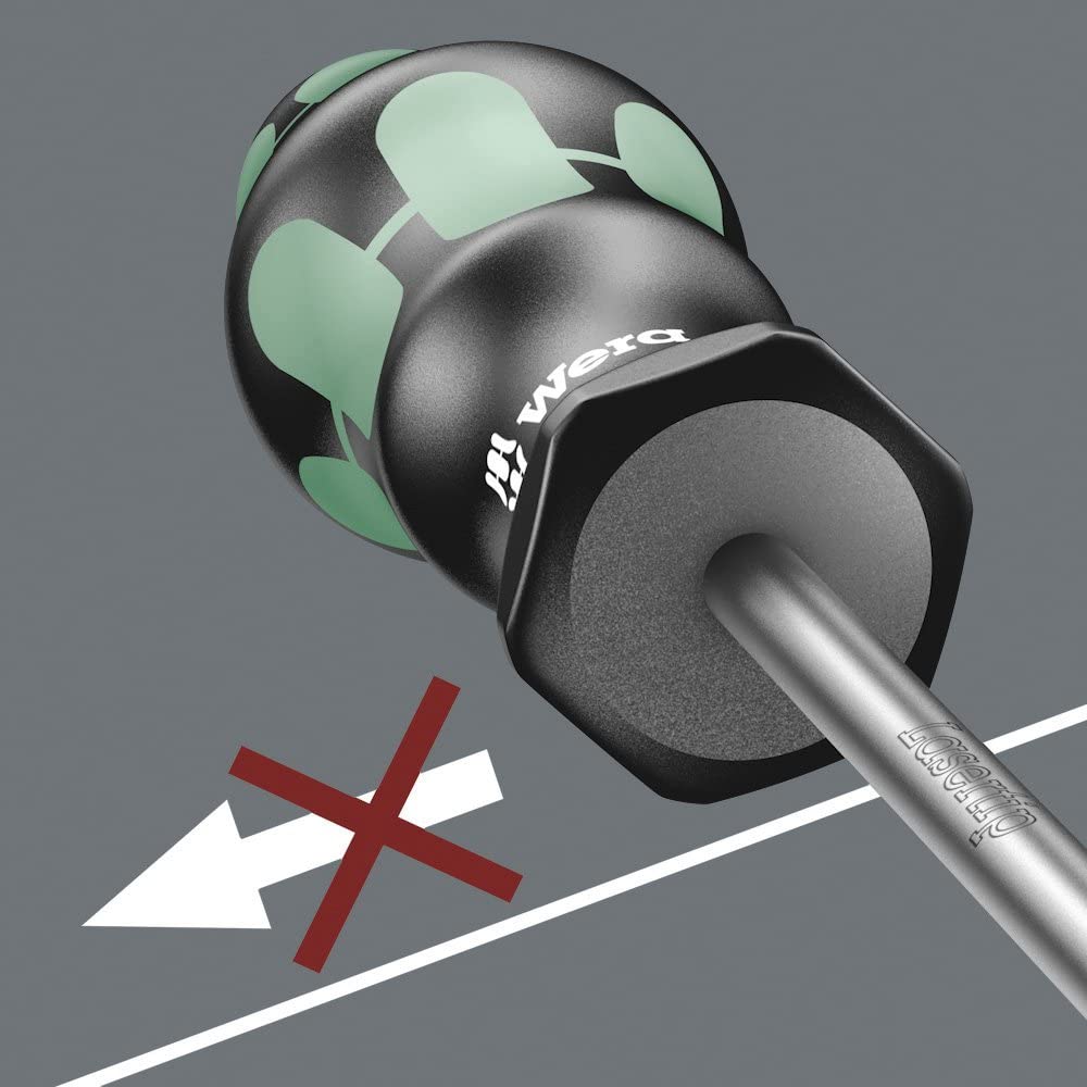 Get 10% OFF! Wera 334 Slotted Flat Head Screwdriver 0.8 x 5.0 x 100mm