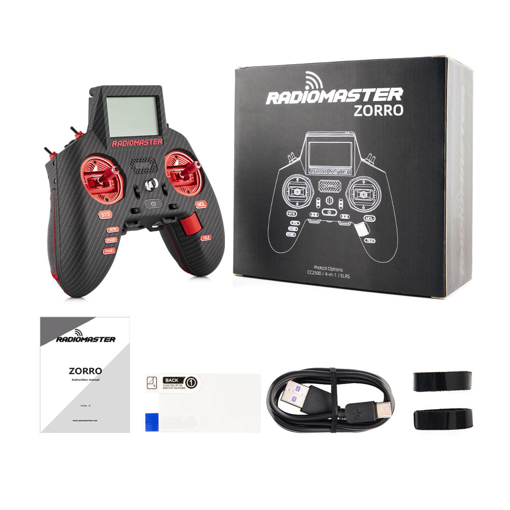 Hot Deal: Radiomaster Zorro Max Radio Controller (Batteries Not Included)