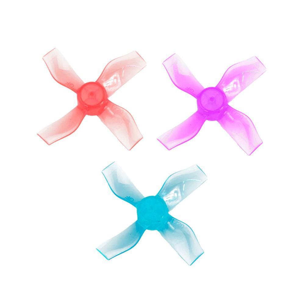 Gemfan 1220-4 31mm 4-Blade Whoop Propellers (4CW + 4CCW) - Ideal for Racing
