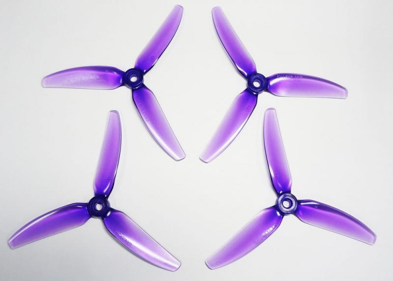 HQProp 5X4.3X3V1S Durable RC UAV 5-Propeller Set (2CW+2CCW)