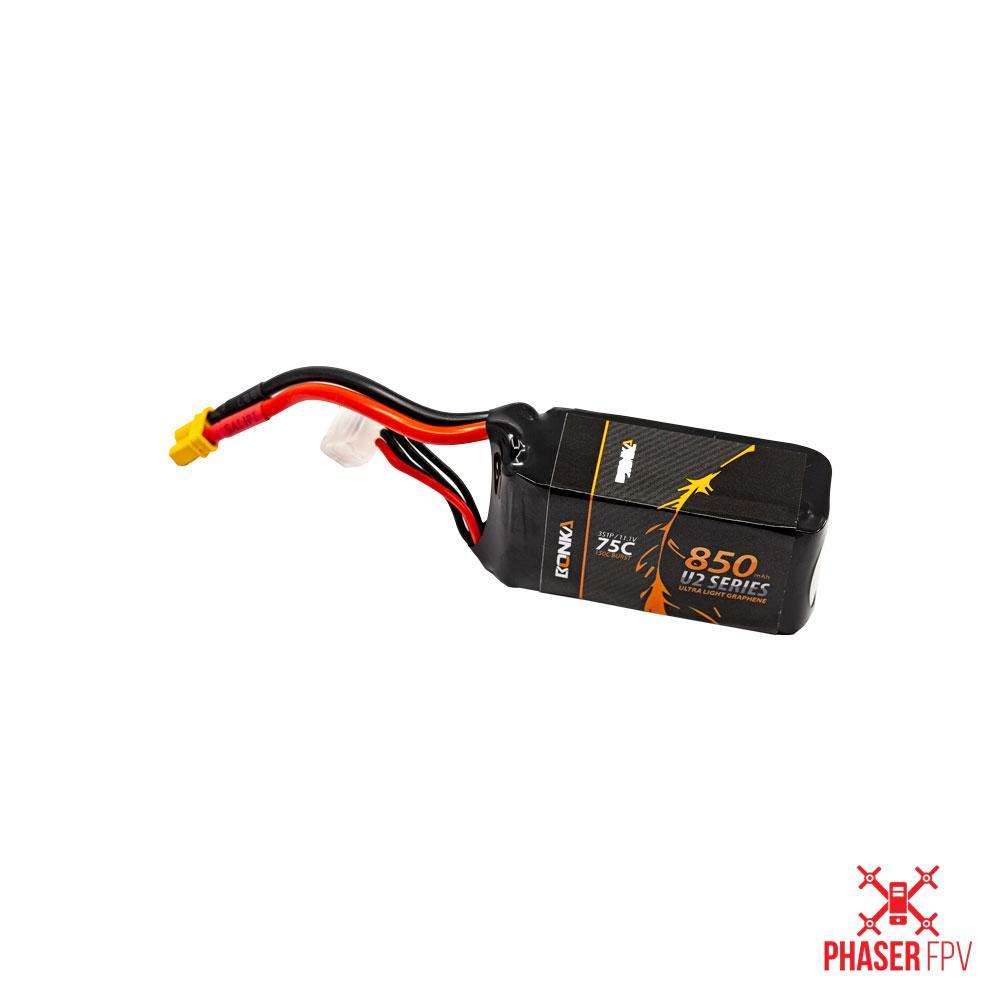 Bonka 850mAh 75C 3S XT30 LiPo Battery - Great Deal!