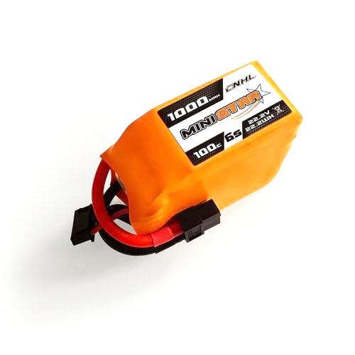 Chinahobbyline CNHL Ministar 1000mAh 6s 100c Lipo Battery - Ideal for Mini Quads