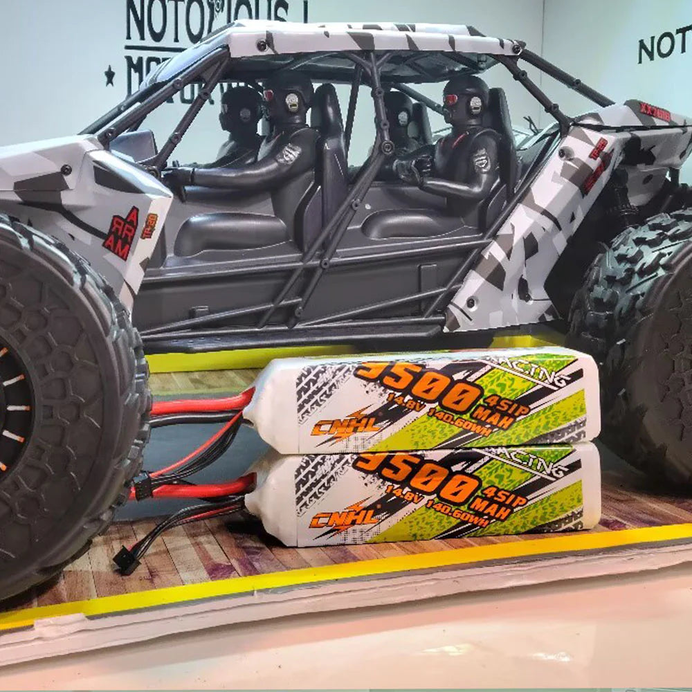 CNHL Racing Series 9500mAh 14.8V 4S 90C High - Power Lipo Battery with QS8 Plug