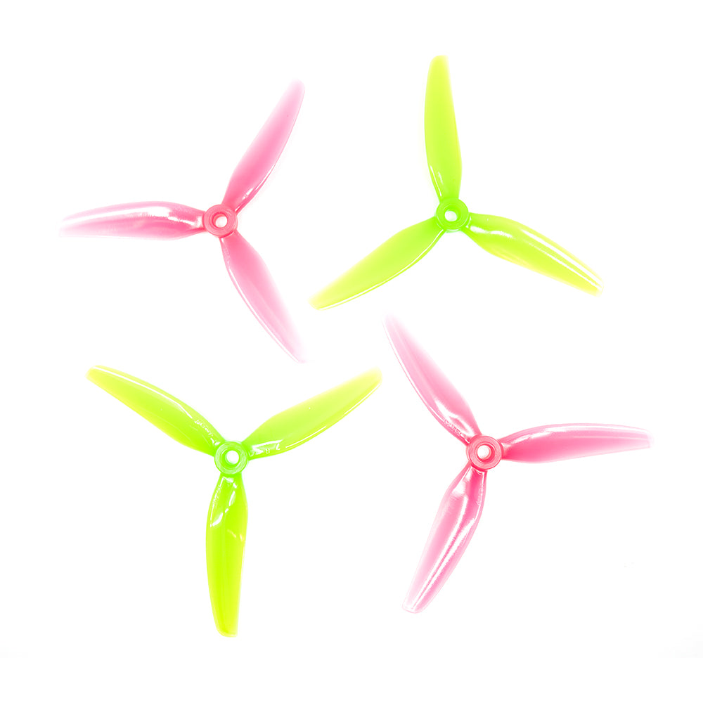 HQProp Ethix S3 5X3.1X3 Watermelon Themed Propellers (2CW + 2CCW)