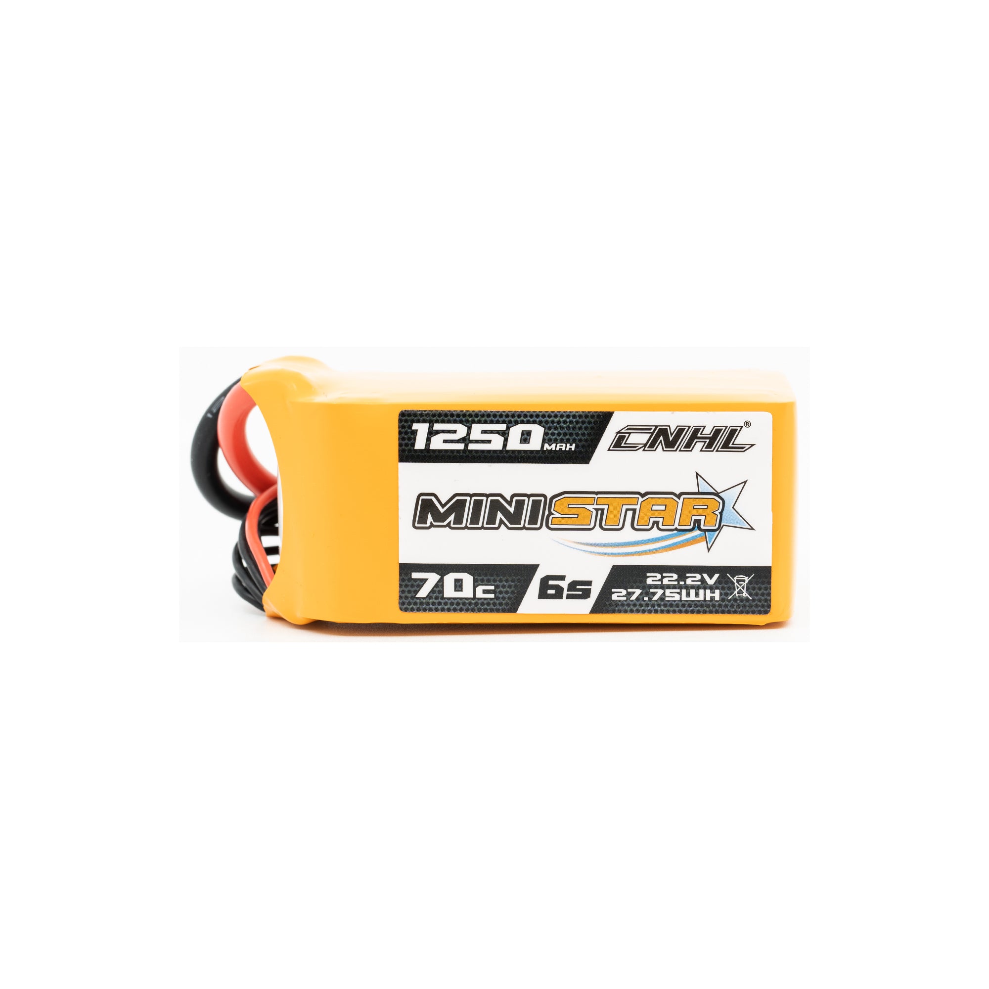 Chinahobbyline CNHL Ministar 1250mAh 6s 70c Lipo Battery - Great Deal