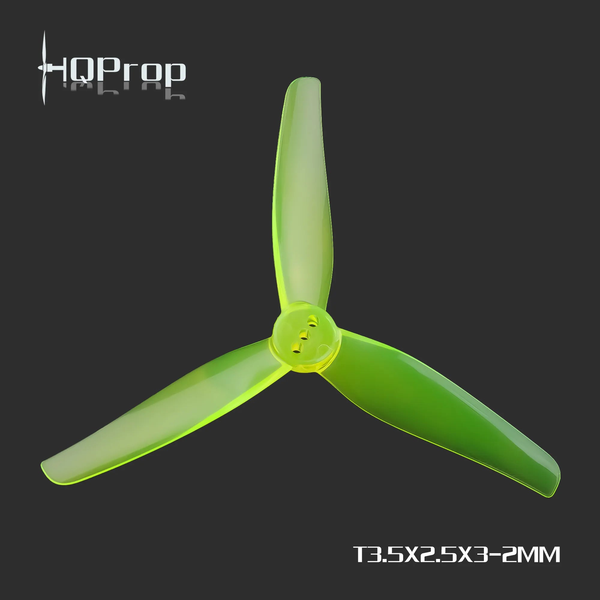 HQProp T3.5X2.5X3 3.5-inch Polycarbonate Propellers (2 CW + 2 CCW)