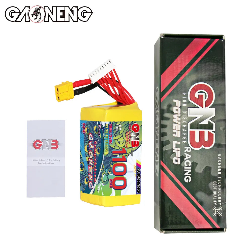 GAONENG High - Performance 8S 30.4V 1100mAh 160C XT60 LiPo Graphene Battery