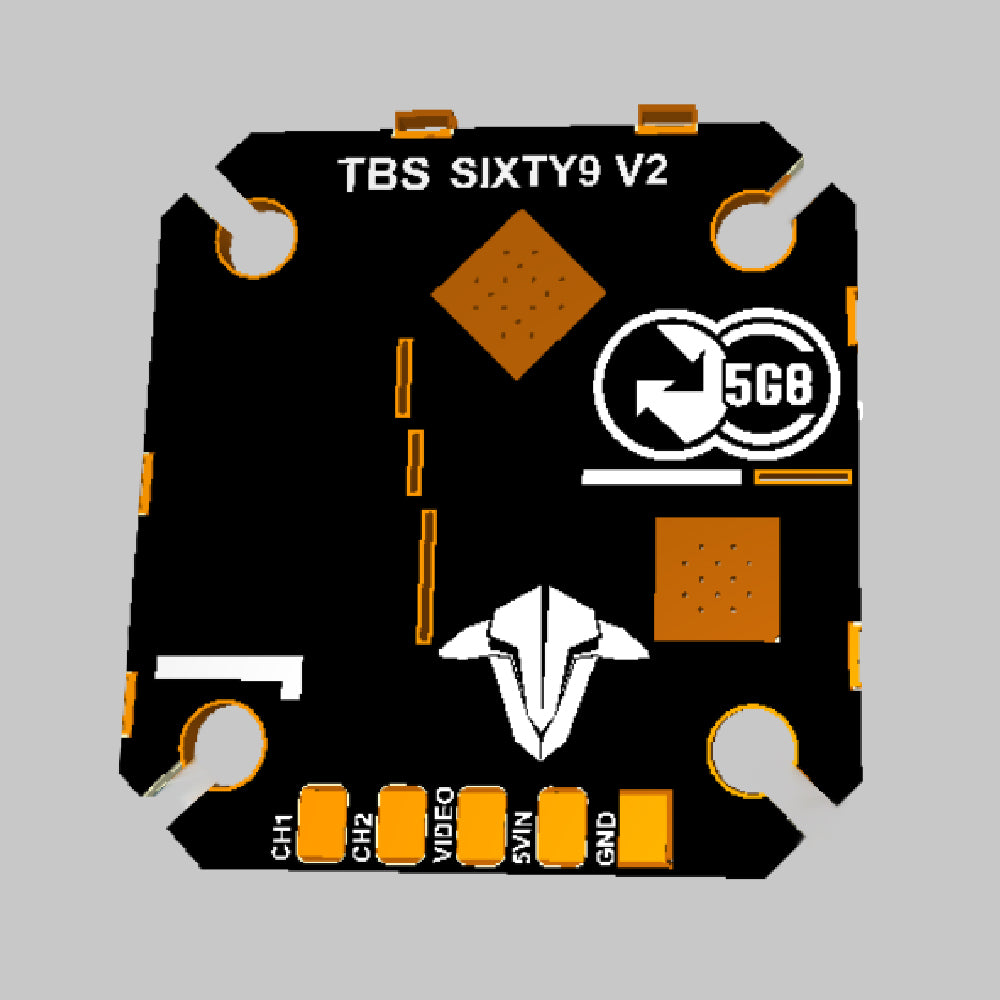 Hot Deal! TBS Crossfire Sixty9 V2 915mhz Receiver with 5V Input