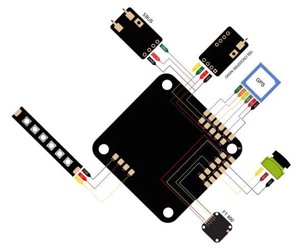 T-Motor F7 35A All-in-One Flight Controller with MPU6000 and ESC