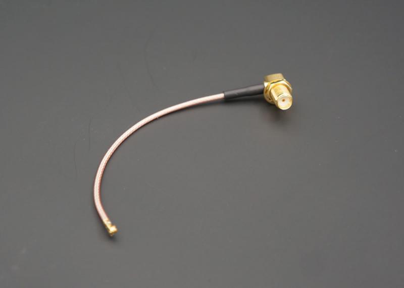 TBS 90 Degree SMA to U.FL Pigtail Cable for Unify and Other VTX