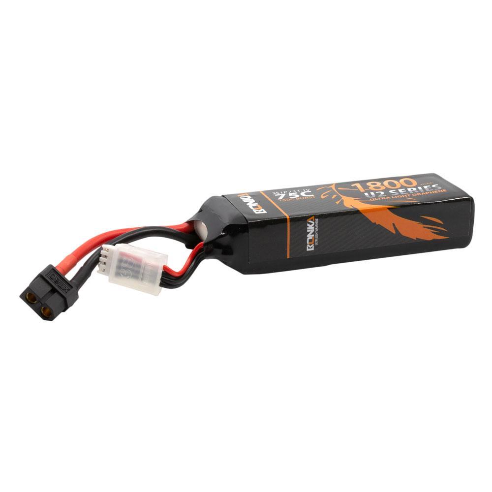 Bonka 1800mAh 75c 3S XT60 High - Performance Lipo Battery [DG]