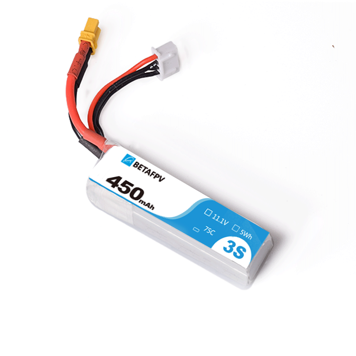 BetaFPV 3S 450mAh 75C Lipo Battery - Get Yours Now!