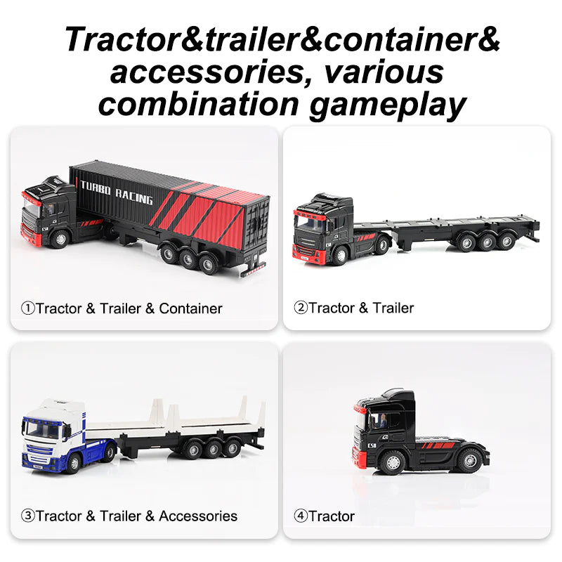 Hot Deal! RadioMaster Turbo Racing C50 1:76 Scale RC Semi - Truck for Enthusiasts