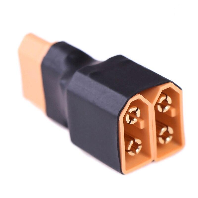 Long Range FPV XT60 Female to Dual XT60 Male Parallel Adapter Connector