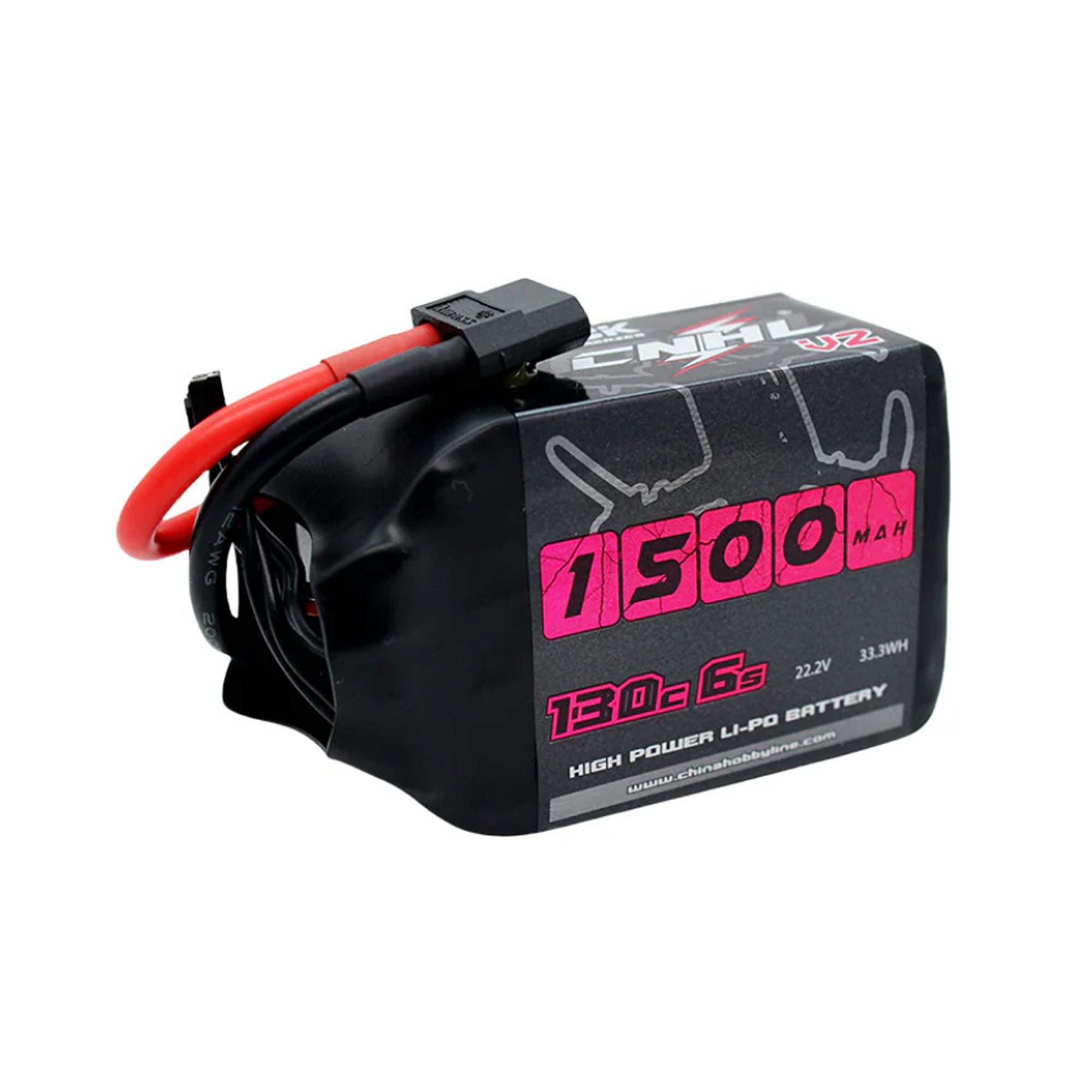 CNHL Black Series V2.0 1500mAh 22.2V 6S 130C Lipo Battery with XT60 - Hot Sale!