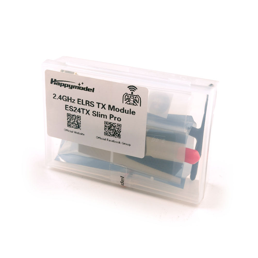 Get the Happymodel ES24TX Slim Pro ExpressLRS Transmitter Module for RC Planes and FPV Drones