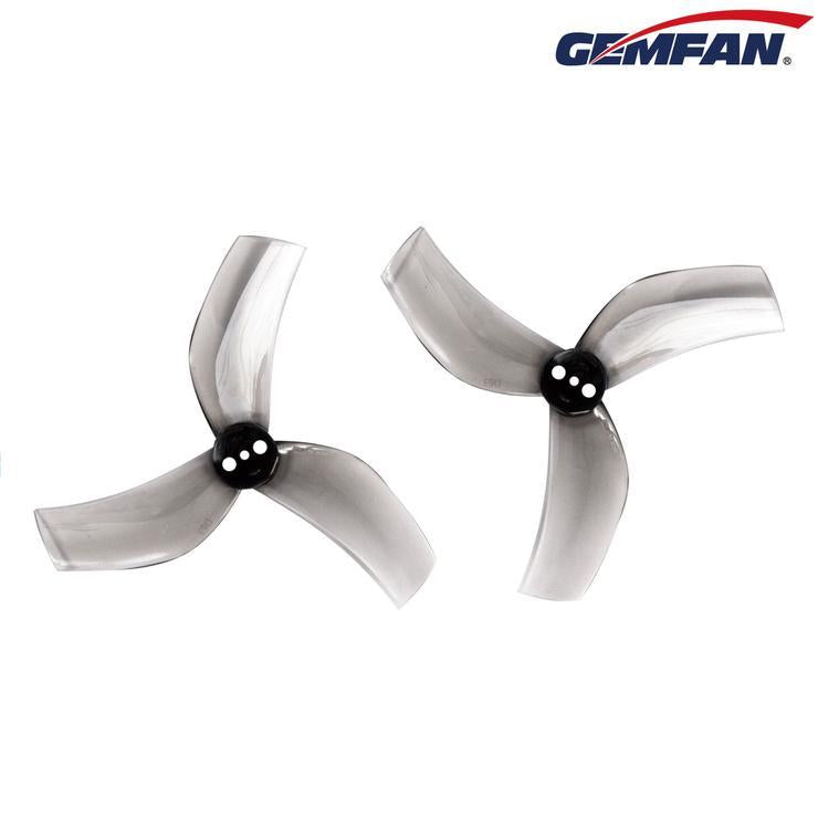 Gemfan D63 63mm Ducted Tri - Blade Micro Propellers with 1.5mm Shaft, 2CW + 2CCW Set