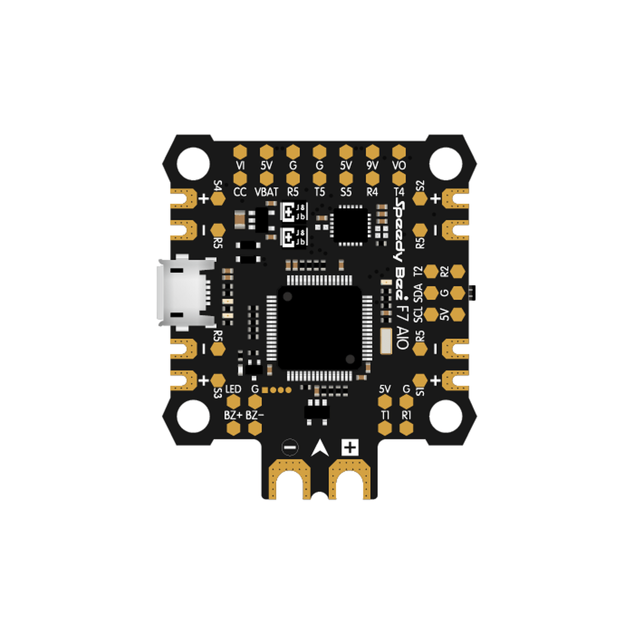 Runcam Speedy Bee F7 AIO Flight Controller - New Layout, New Features, Ideal for Drone Enthusiasts