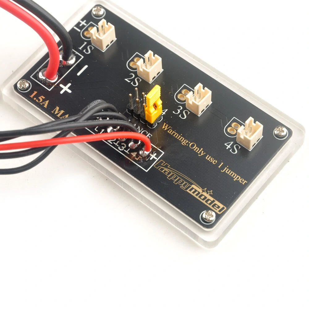 HappyModel 1S 3.7V LiPos Battery Series Balance Charging Board with Multi - Battery Support