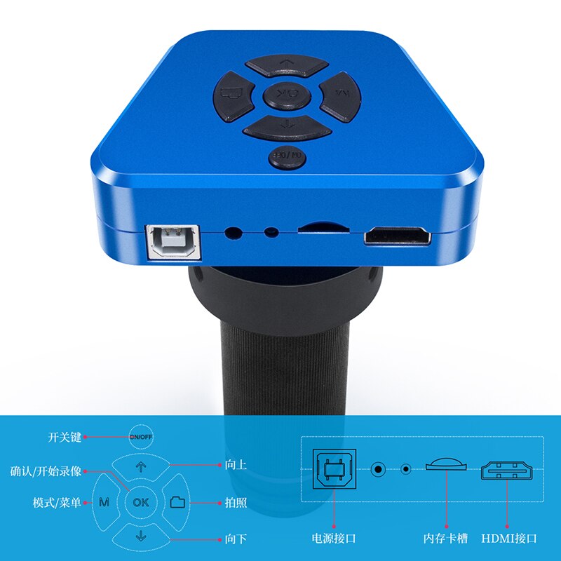 Andonstar AD1605 4K HDMI FHD Digital Microscope Set - Ideal for PCB, SMD, CPU Soldering and Watch Repair