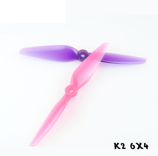 Hot Deal! HQProp Ethix K2 6x4x2 Bubble Gum Poly Carbonate Propellers (2CW+2CCW)