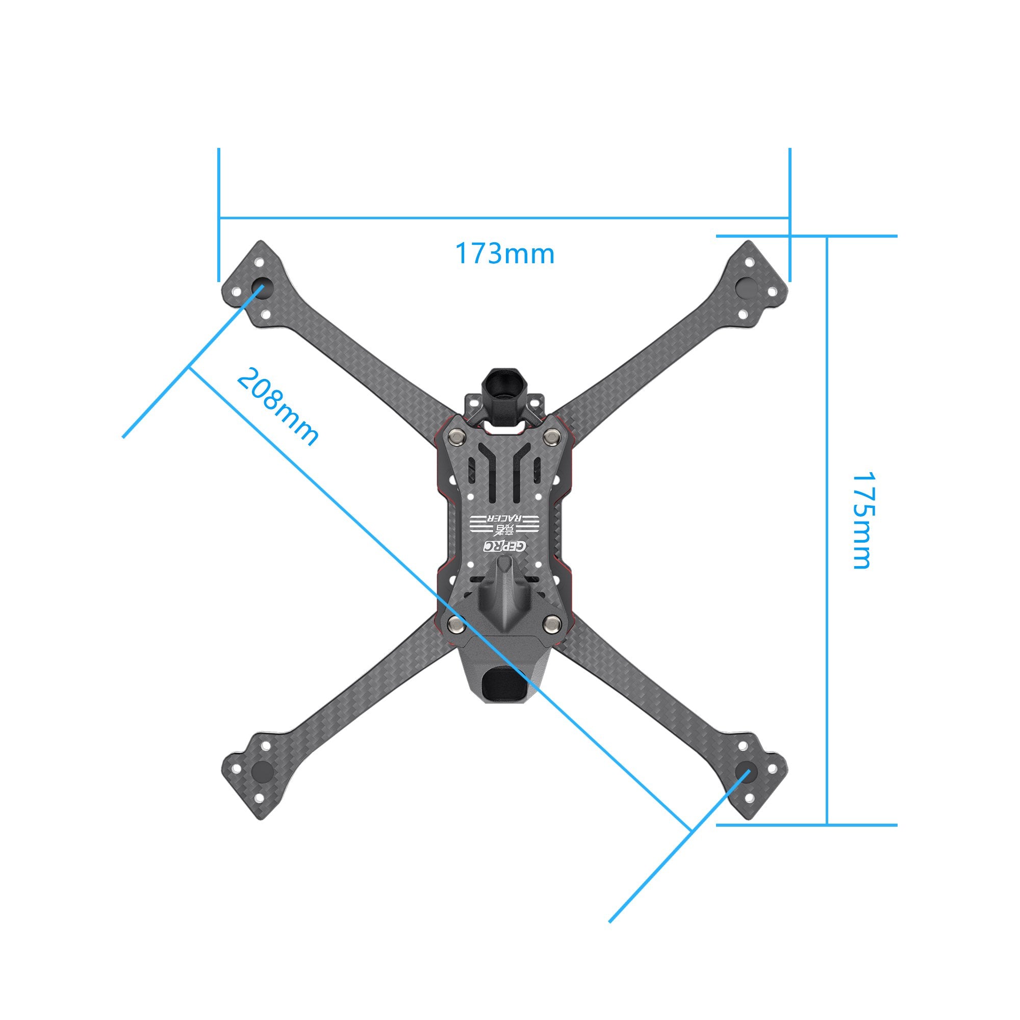 Hot Sale! GEPRC GEP-Racer FPV Racing Drone Frame for Ultimate Speed