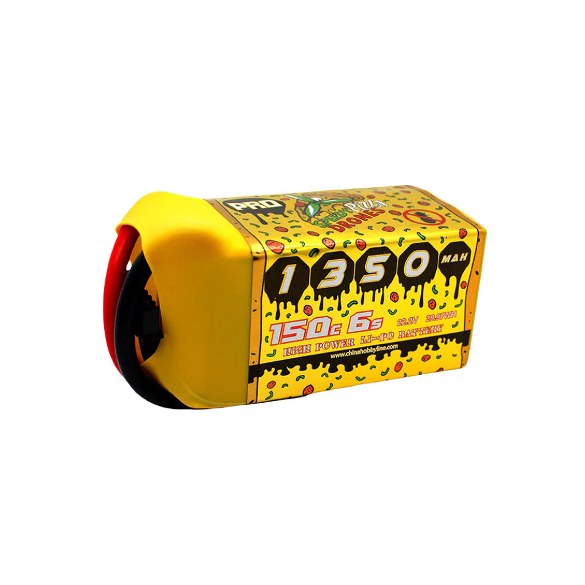 Hot Deal! CNHL Speedy Pizza Series 1350mAh 22.2V 6S 150C Lipo RC Battery