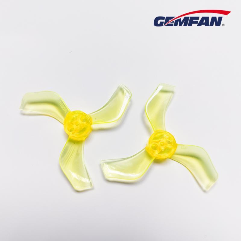 Gemfan 1635-3 40mm 3-Blade Whoop Propellers Sale! (4CW + 4CCW) 1.5mm Shaft T-Mount