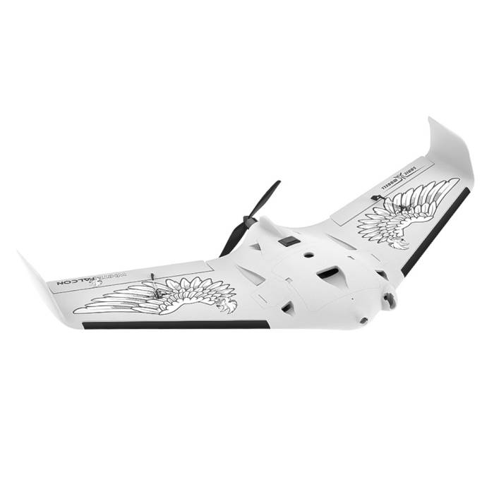 SonicModell AR Wing Pro White Falcon 1000mm EPP FPV RC Flying Wing with Stylish Design