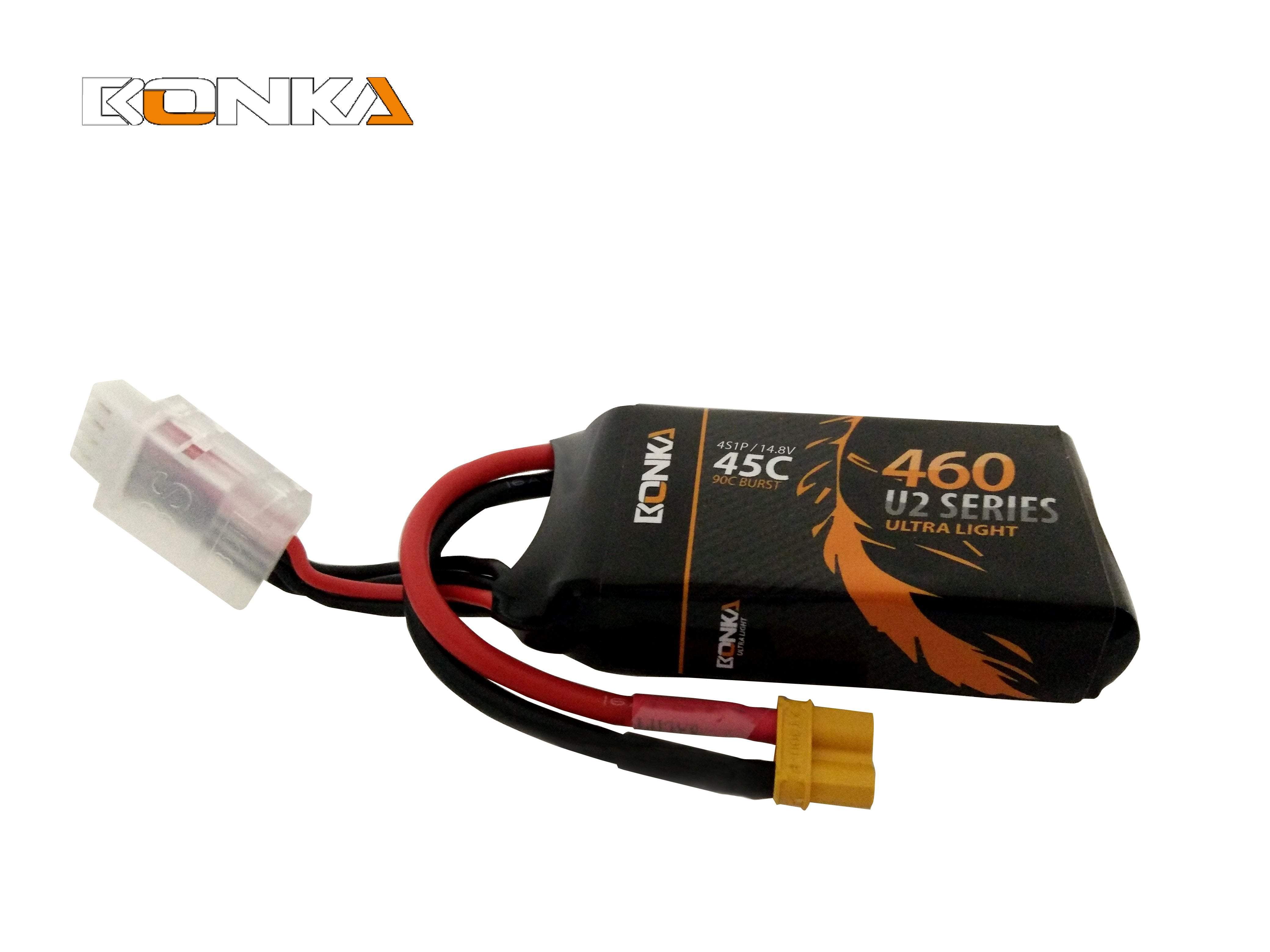Bonka 460mAh 45C 4S XT30 LiPo Battery - Great Deal [DG]