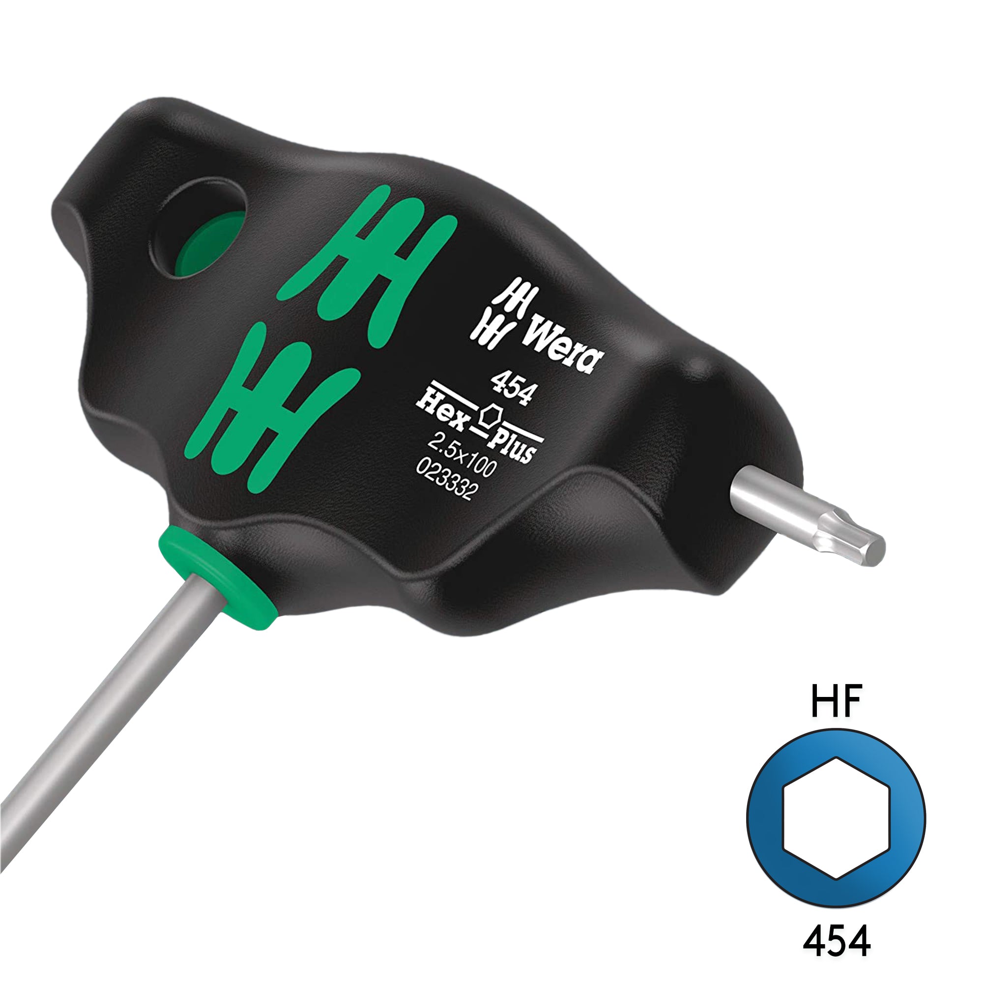 Discount! Wera 454 HF 4mm x 200mm T-Handle Hex Screw Driver