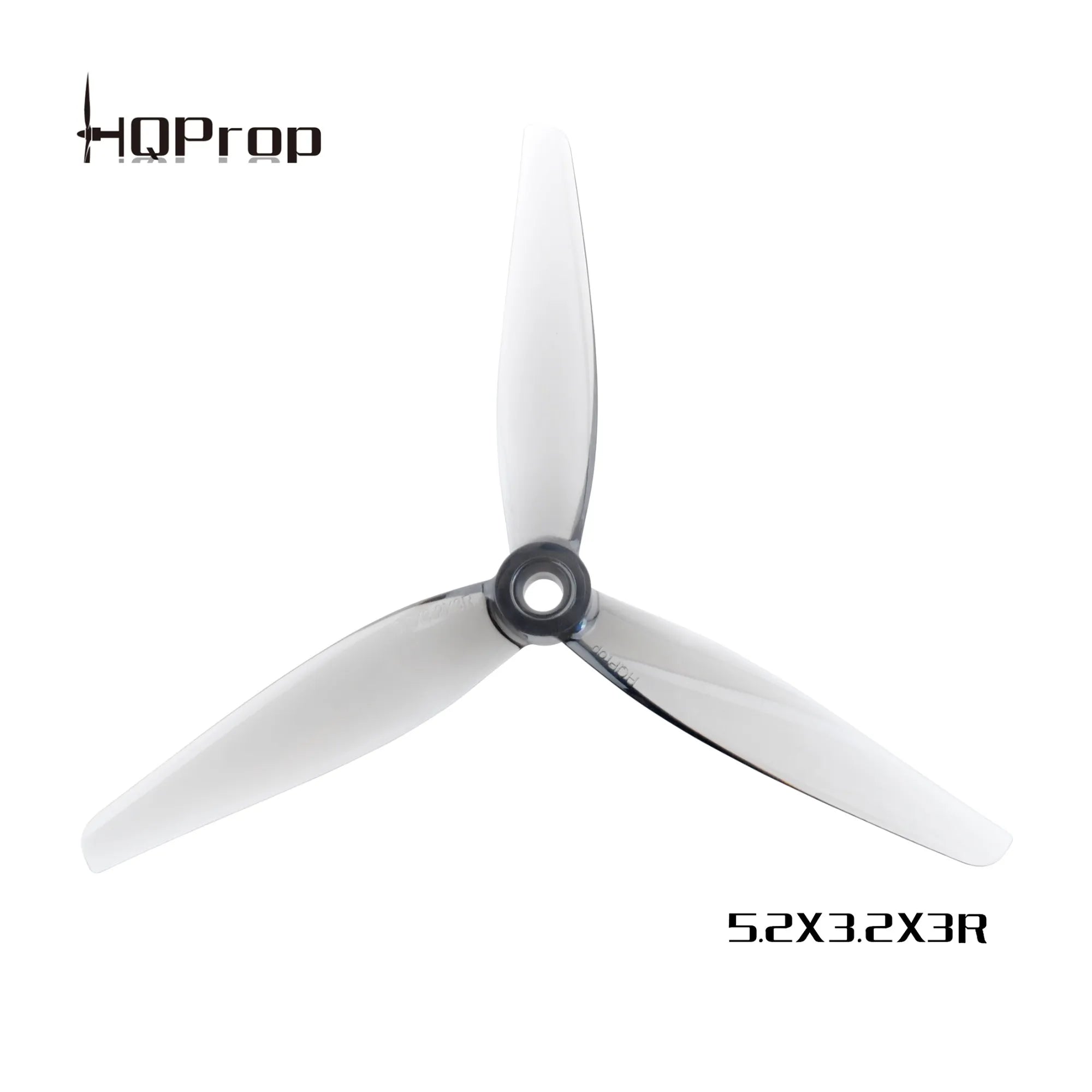 HQProp 5.2-Inch 3-Blade Polycarbonate Propellers (2 CW + 2 CCW)