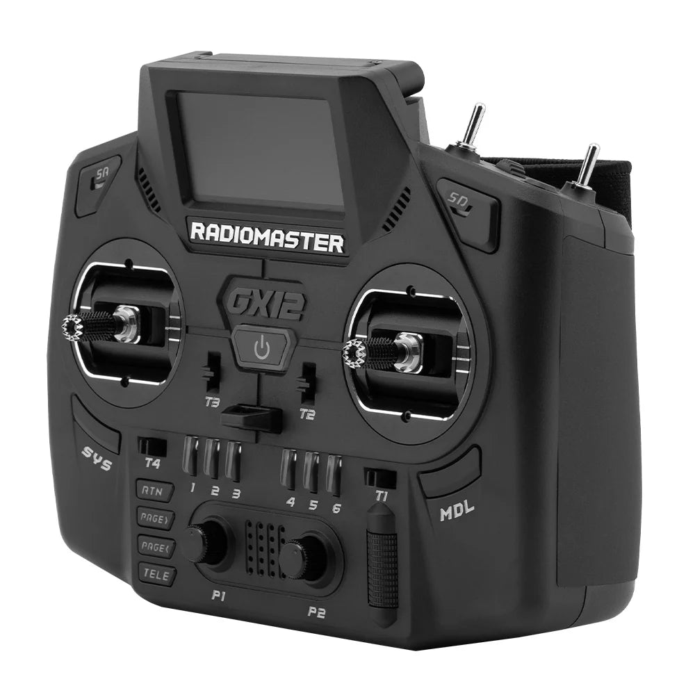 RadioMaster GX12 High - Performance Dual - Band Radio Controller with ELRS Technology
