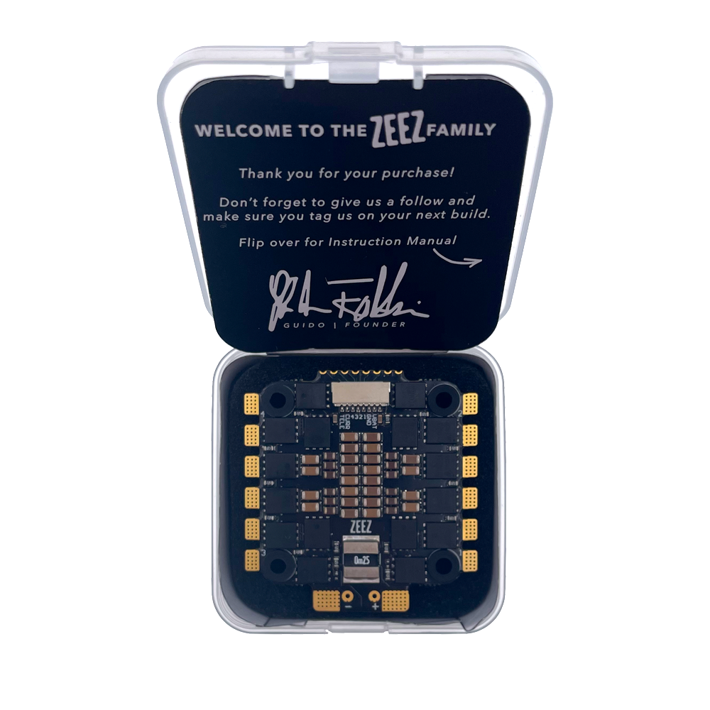 Hot Deal! Zeez Design 55amp 4-in-1 BLHeli_32 ESC V3 2022