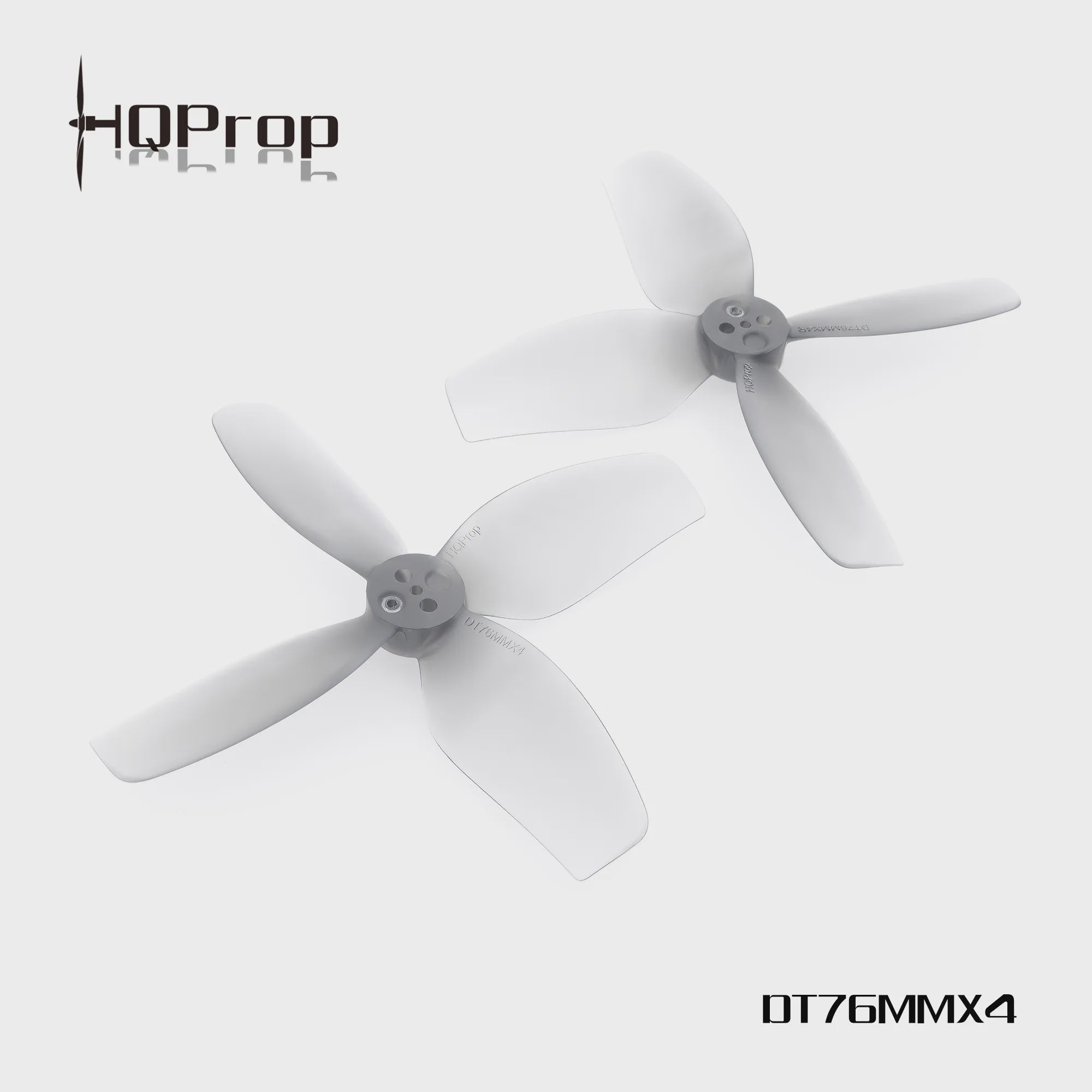 Great Deal! HQProp 76MM 4-Blade 3 Pitch CineWhoop Propellers (2 CW + 2 CCW)
