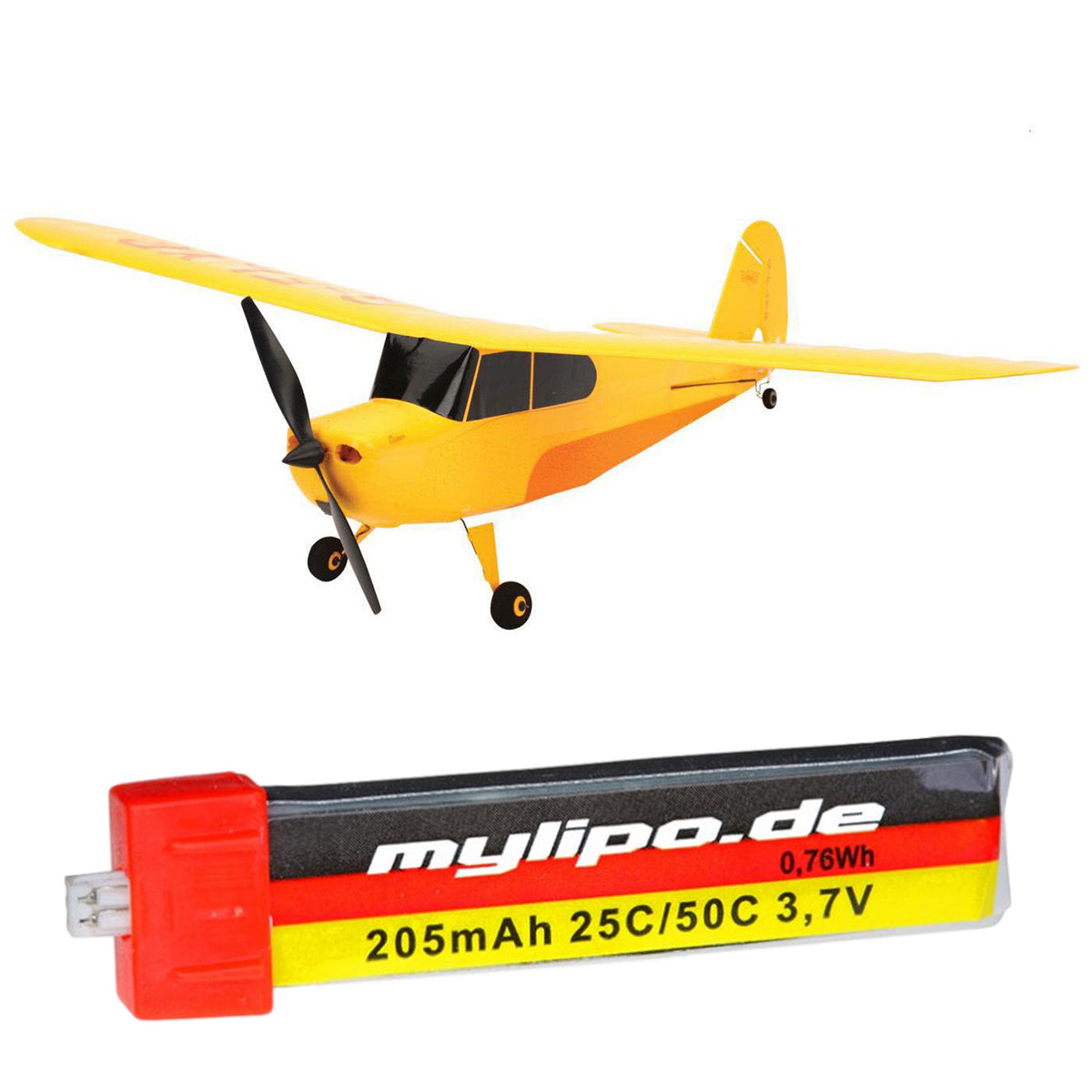 MMW DG's 205mAh Upgrade Battery for Horizon Hobby Champ (HBZ4900) - More Power!
