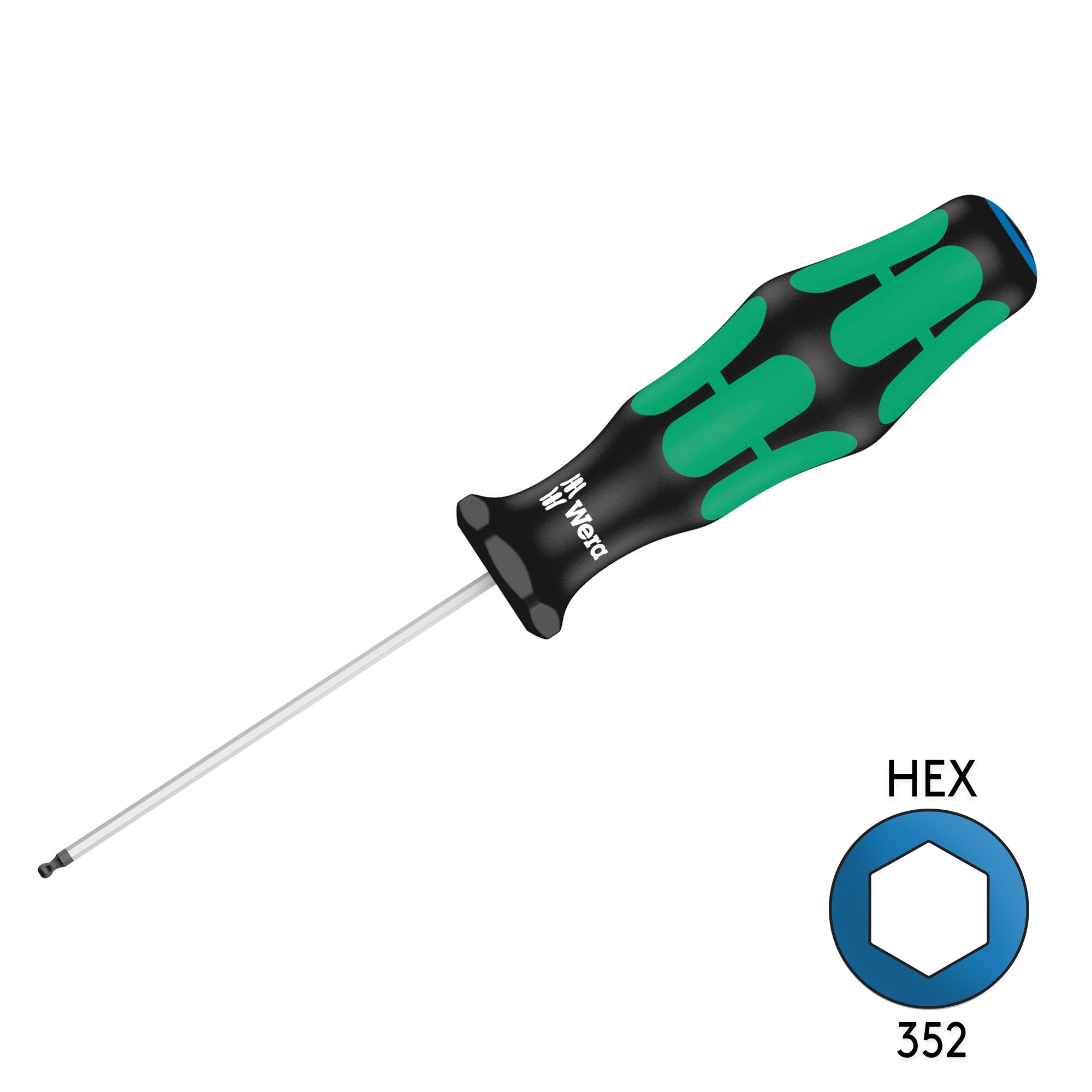 Discount Offer! Wera 352 1.5mm x 60mm High - Quality Ball End Hex Screwdriver