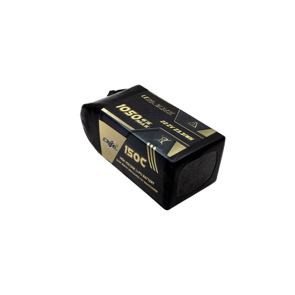 Chinahobbyline CNHL Ultra Black 22.2V 6S 1050mAh 150C Lightweight LiPo Battery [DG]