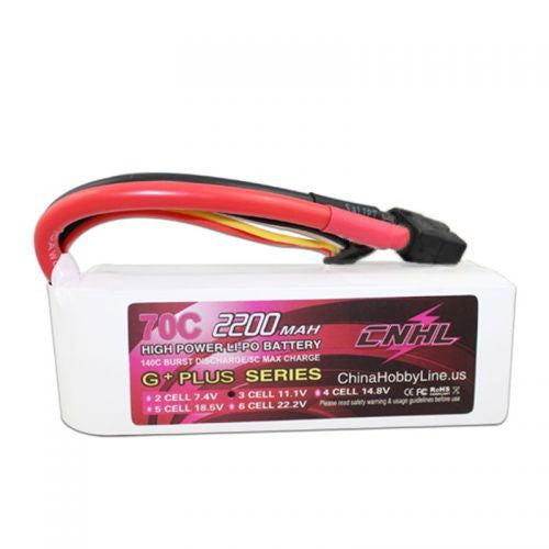 Hot Sale CNHL G+Plus 2200mAh 11.1V 3S 70C Lipo EDF Battery with XT60 Connector