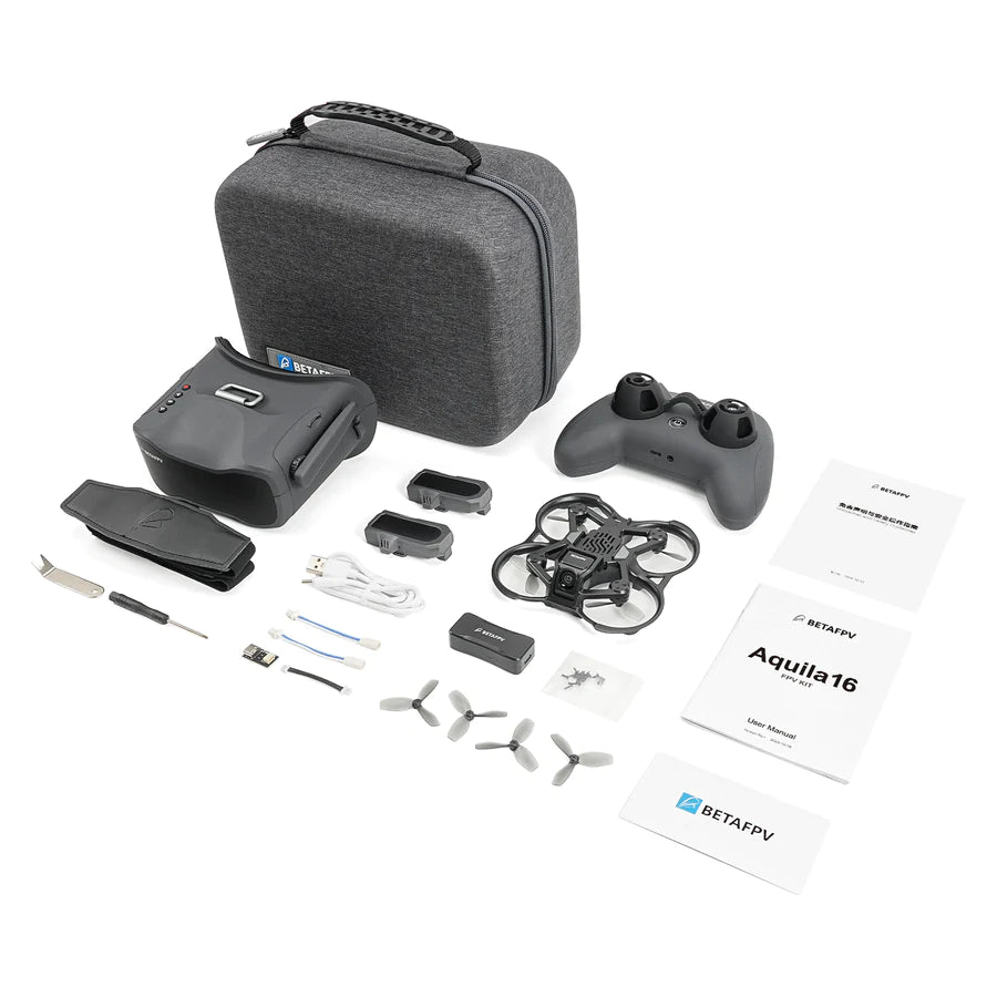BetaFPV Aquila16 Advanced FPV Ready-to-Fly Kit with VR03 Goggles and ELRS 3.0