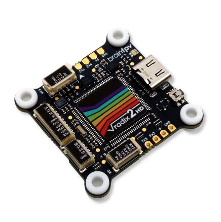 Hot Deal! BrainFPV Radix 2 HD 2023 Flight Controller with BMI270 for Advanced FPV Drones
