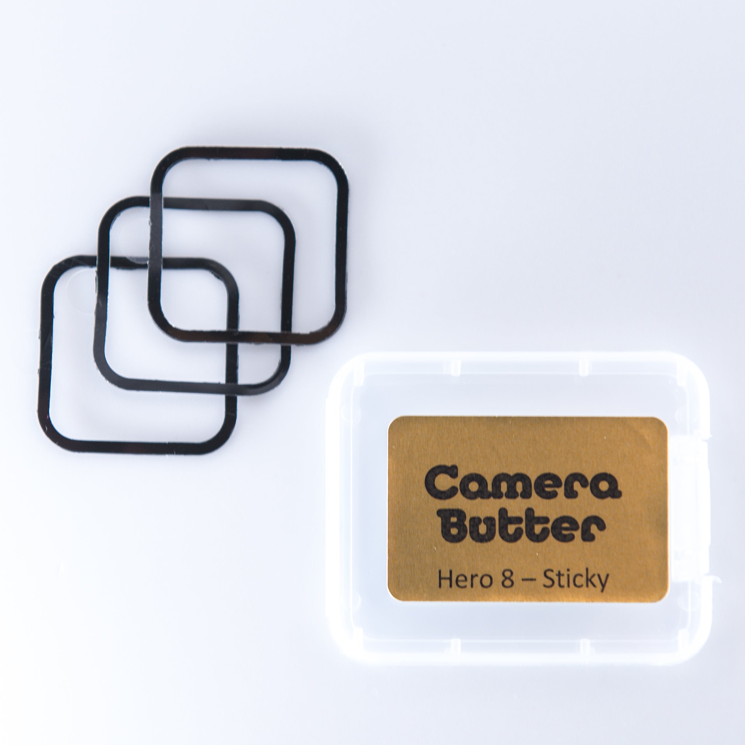 3-Pack Camera Butter Replacement Adhesive for GoPro ND Filters & Lens Shields