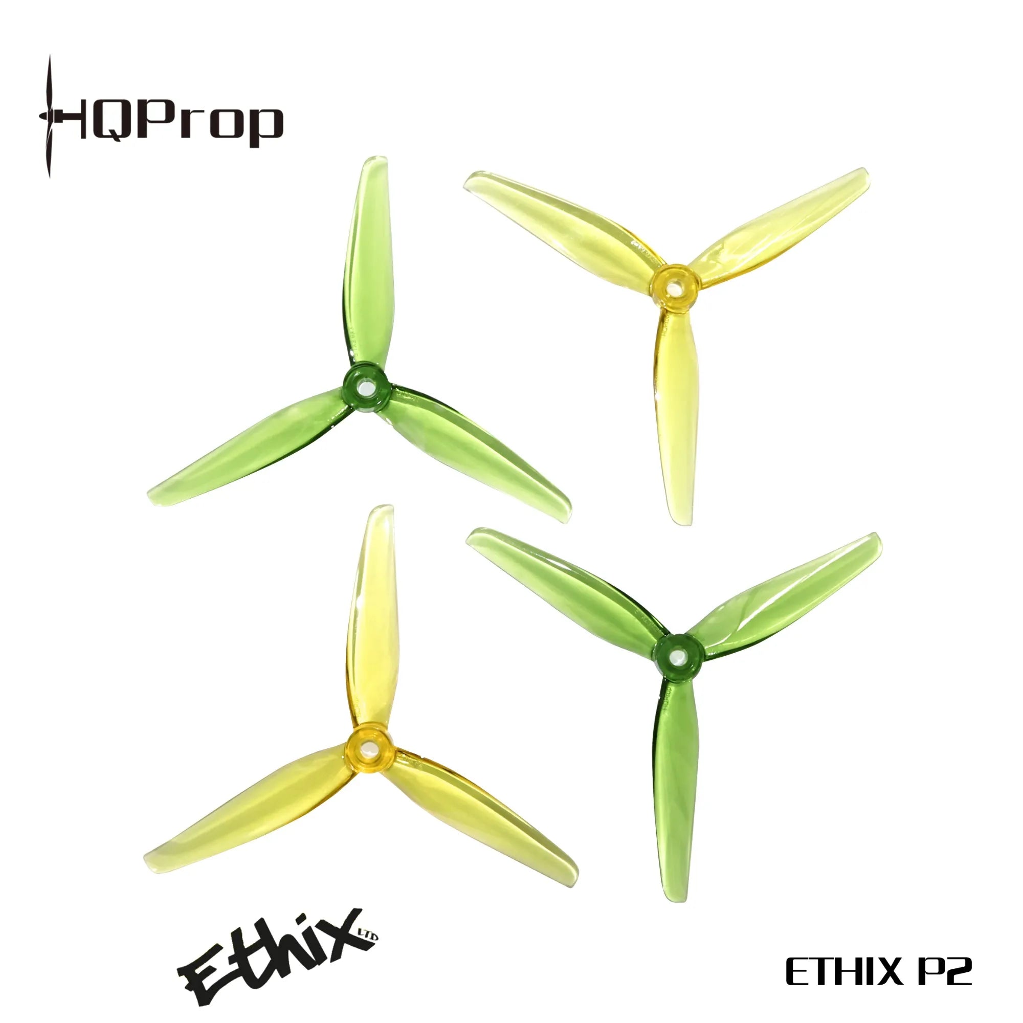 Hot Sale! HQProp Ethix P2 Pickle 5.1-Inch 3-Blade Propellers (2CW + 2CCW)