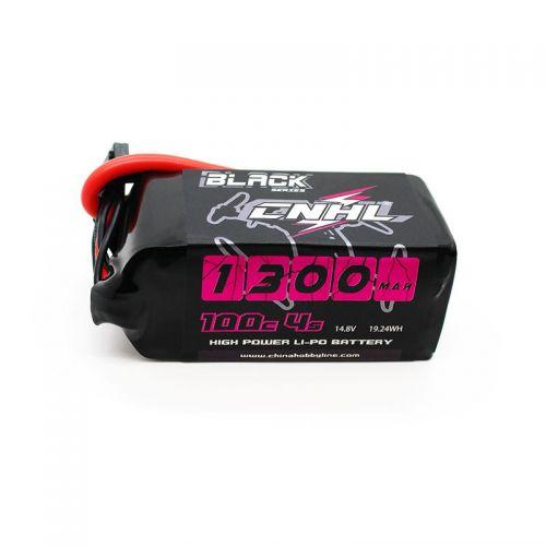 Chinahobbyline CNHL Black Series 1300mAh 14.8V 4S 100C Lipo Battery - Great Deal