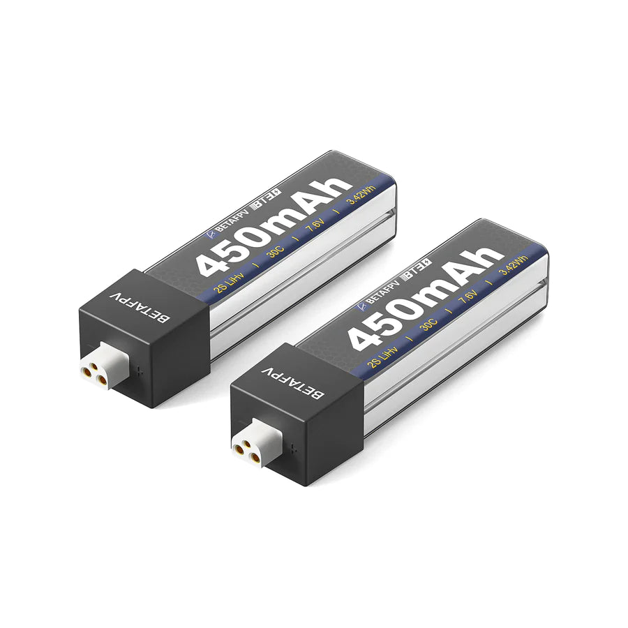 Hot Sale! BetaFPV BT3.0 450mAh 2S Lithium Batteries for Drones
